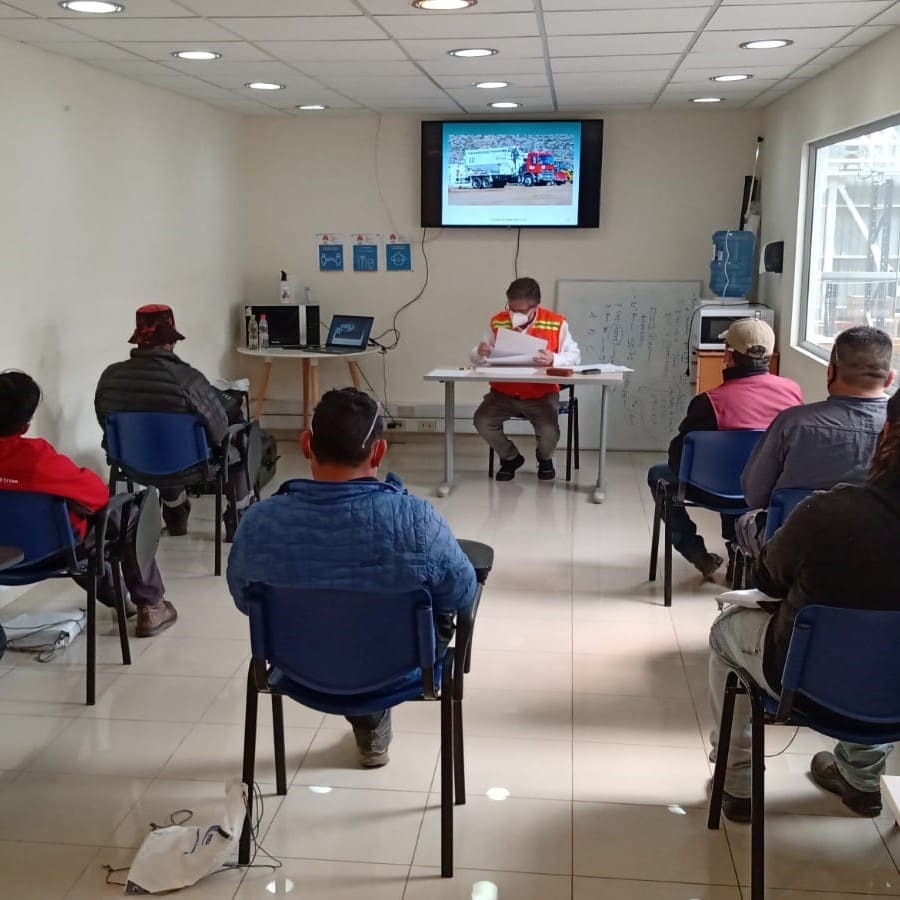 Capacitaciones NETZSCH en planta