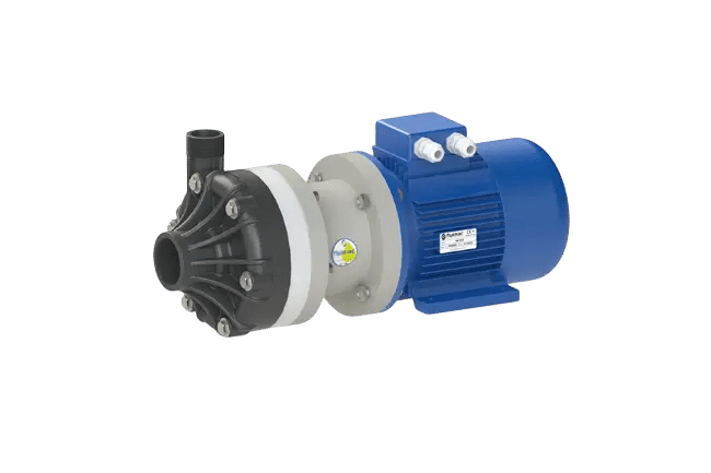 Bomba centrífuga Dragon Fluimac con sello mecánico robusto.