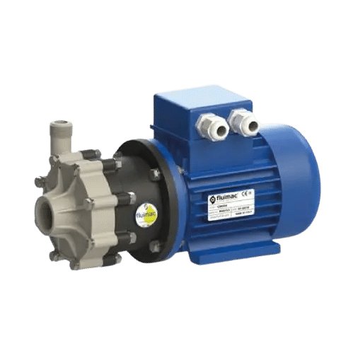 Bomba centrífuga Compass Fluimac con accionamiento magnético hermético.