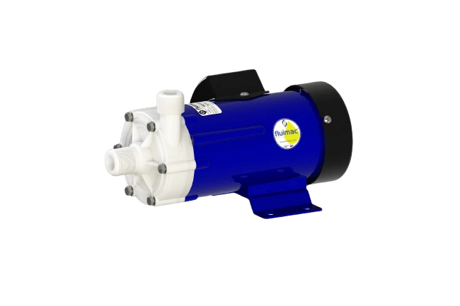 Mini bomba centrífuga Compass Fluimac para aplicaciones compactas.