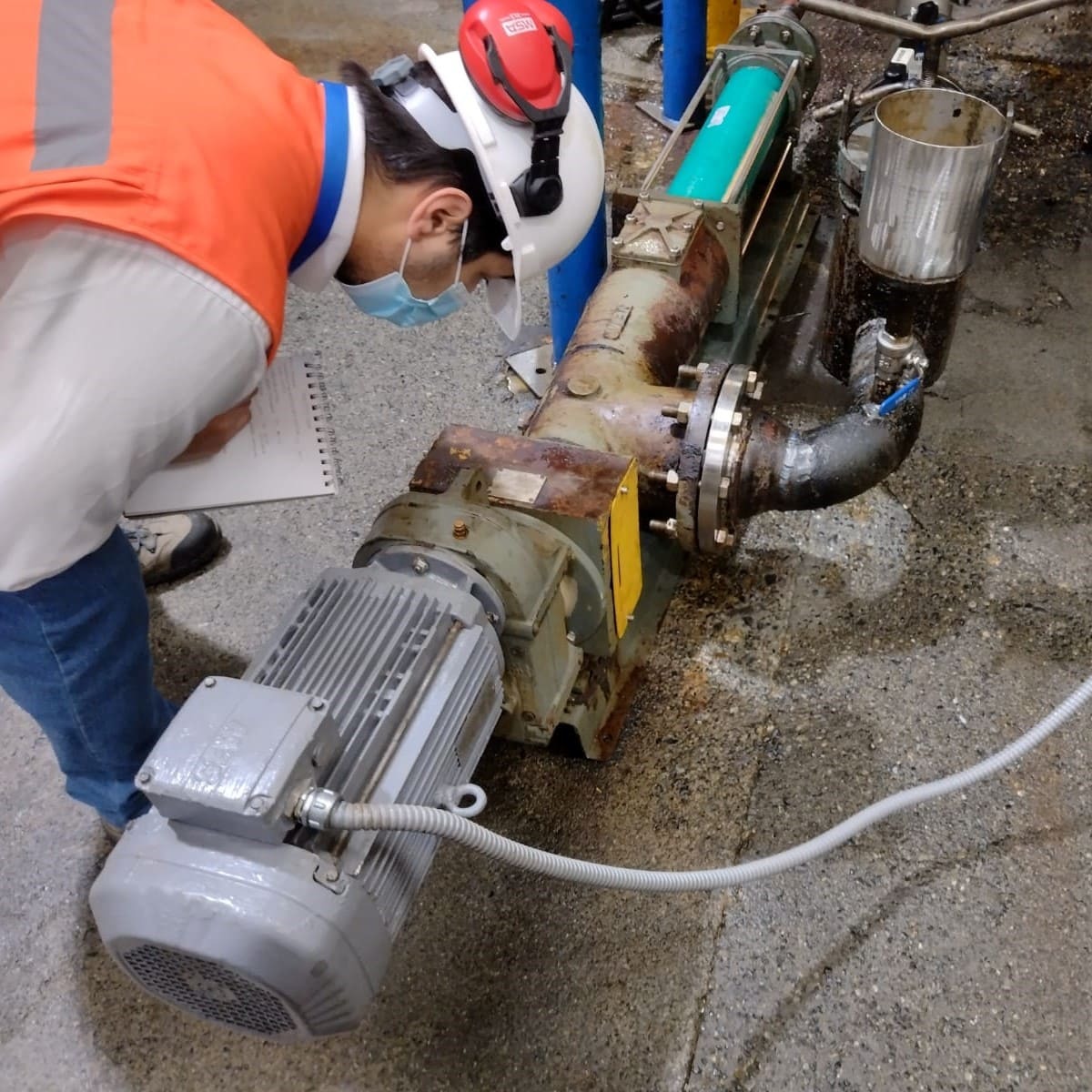Visitas técnicas NETZSCH en planta