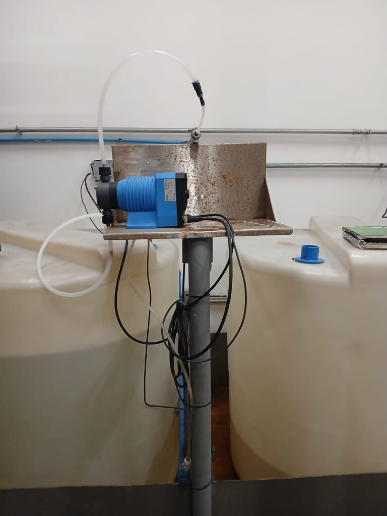 Bombas dosificadoras para cloro con sensor de flotación